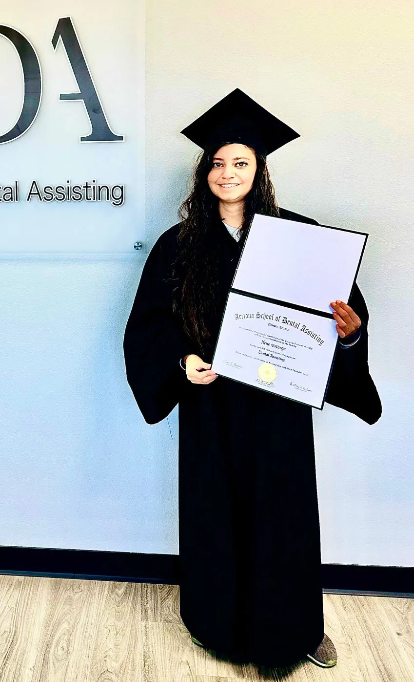 Arizona dental assistant school graduate