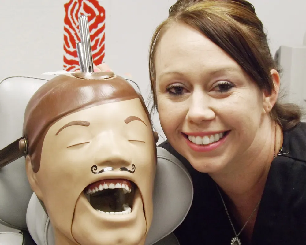 Dental assisting class session